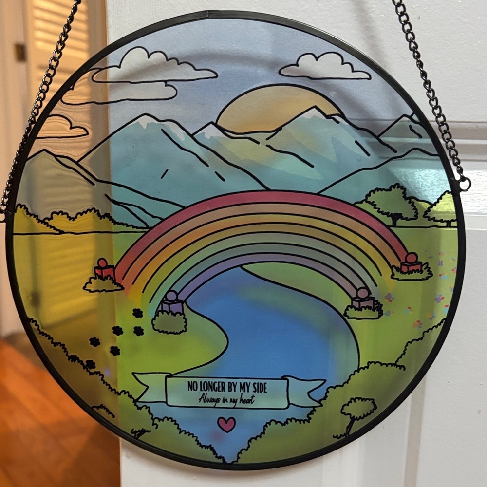 Rainbow Bridge Glass Art